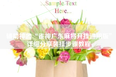 辅助神器“雀神广东麻将开挂通用版	”详细分享装挂步骤教程