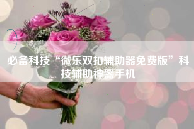 必备科技“微乐双扣辅助器免费版	”科技辅助神器手机