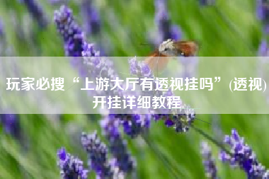 玩家必搜“上游大厅有透视挂吗”(透视)开挂详细教程